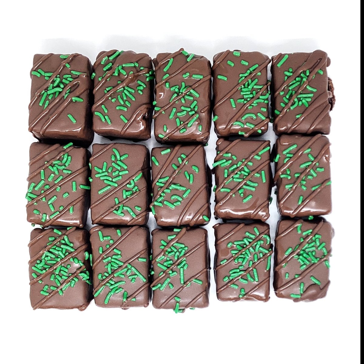 Irish Cream Brownie Bites - Nettie's Craft Brownies