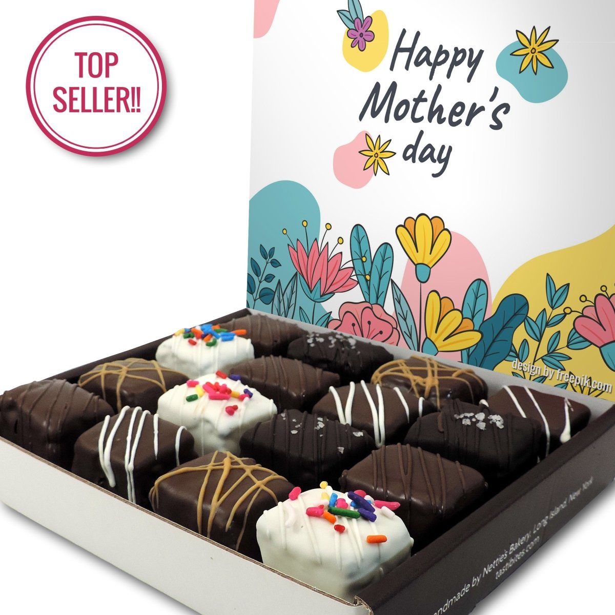 Happy Mother's Day Box - Nettie's Craft Brownies